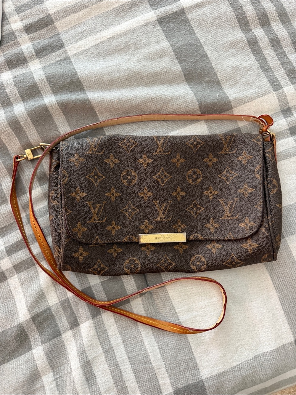 LV Brown Monogram Crossbody